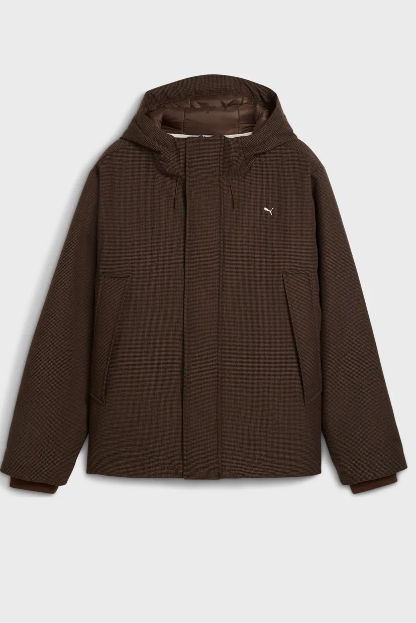 Чоловічий коричневий пуховик MMQ PrimaLoft Jacket® Men 6