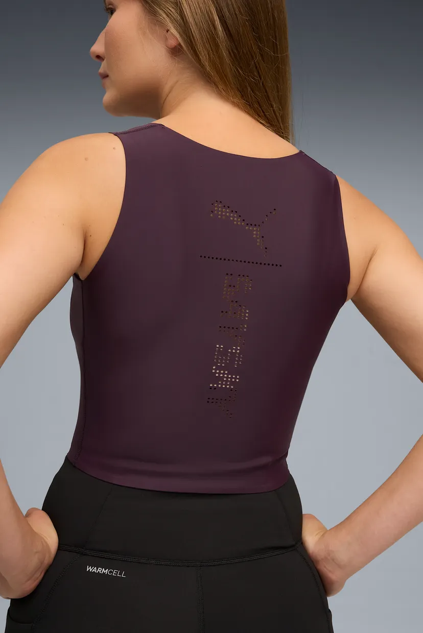 Жіночий фіолетовий топ PUMA x SAYSKY Running Crop Top Women 4
