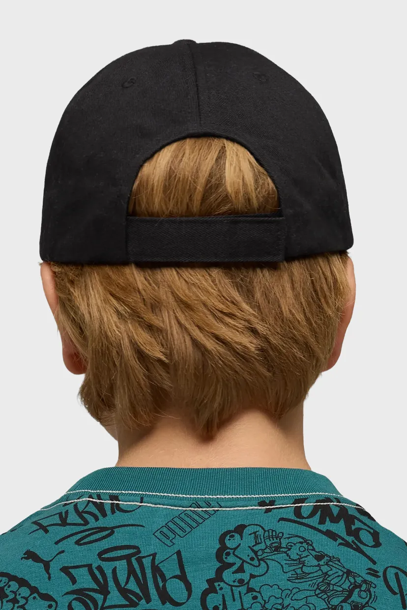 Детская черная кепка Essentials No. 1 Logo Baseball Cap Youth 4