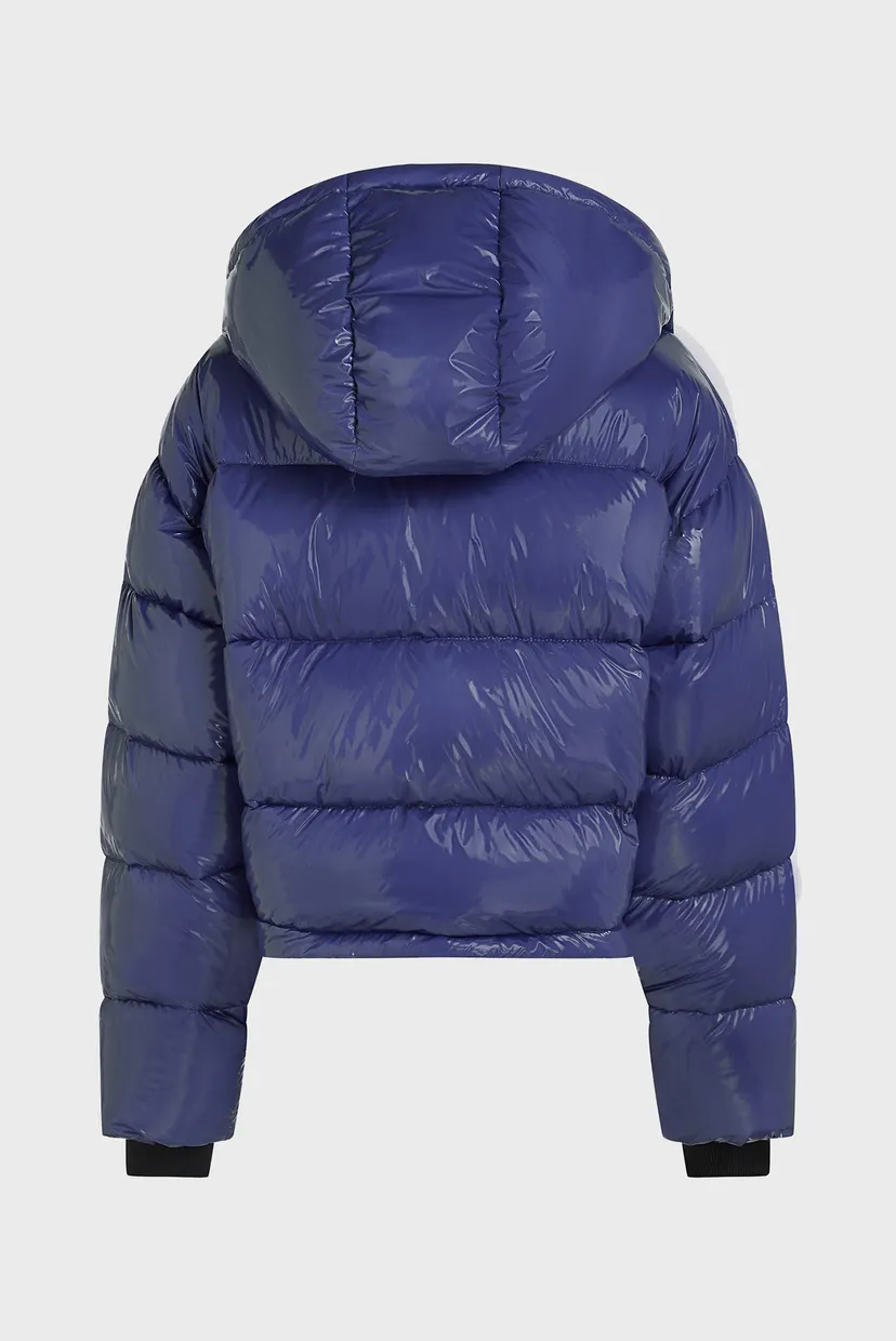 Жіноча фіолетова куртка boxy 7