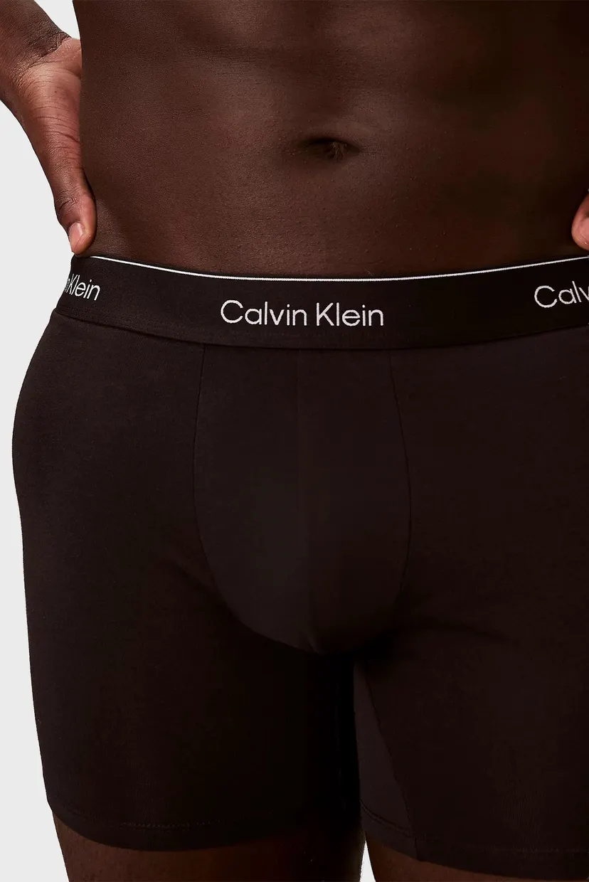 Мужские черные боксеры (5 шт) BOXER BRIEF 6