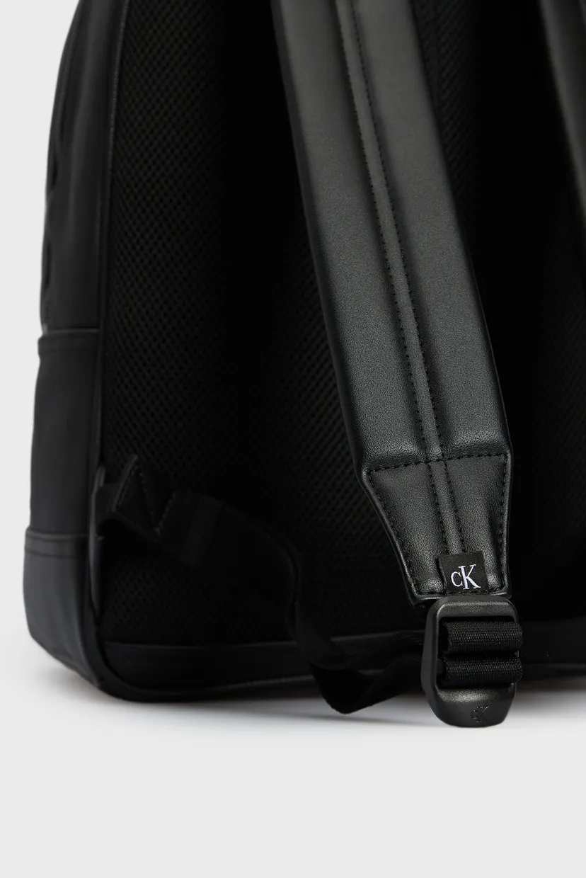 Чоловічий чорний рюкзак COATED CAMPUS BP ANGLED40 PU 6