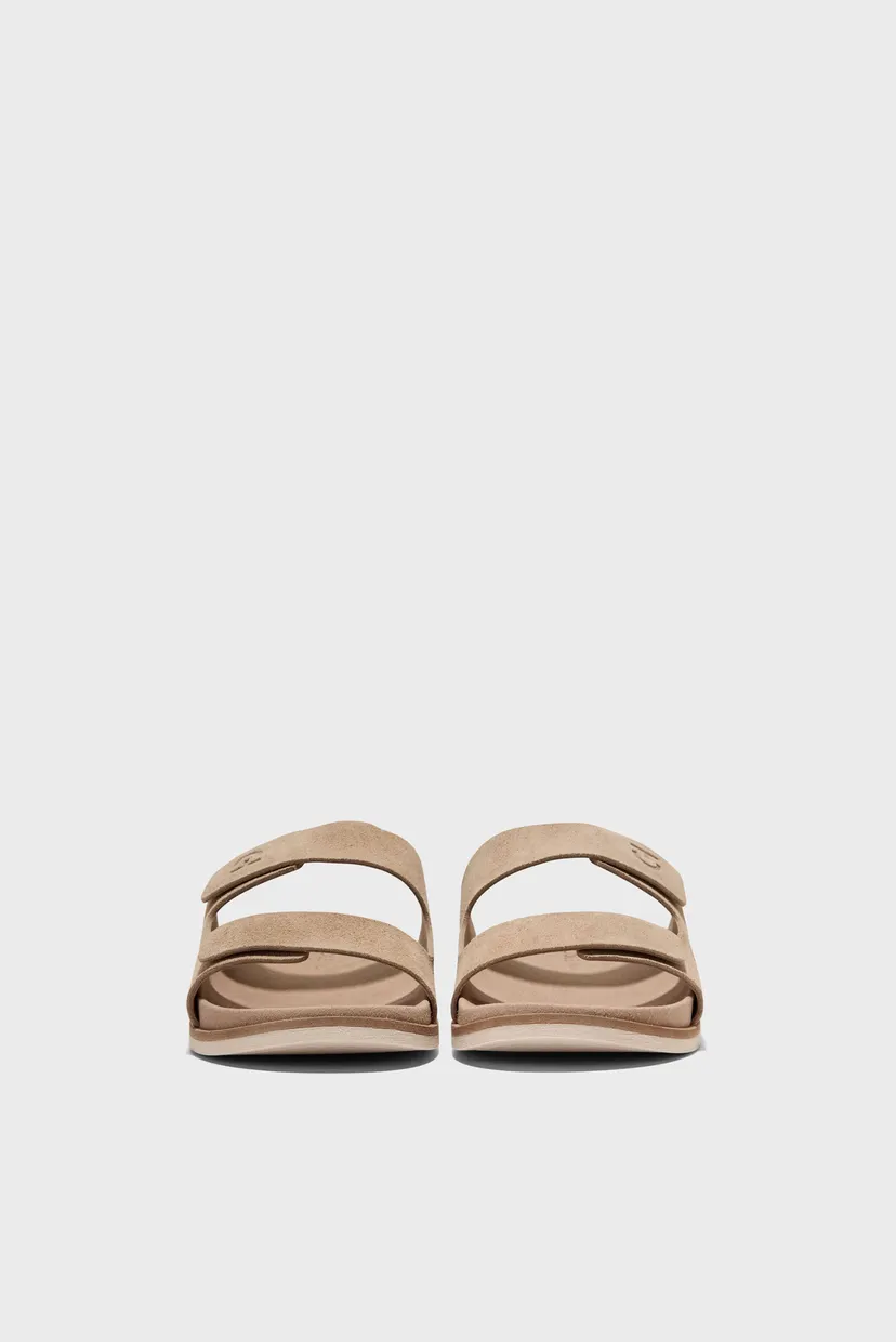 Мужские бежевые замшевые слайдеры Modern Classics Resort Sandal 3