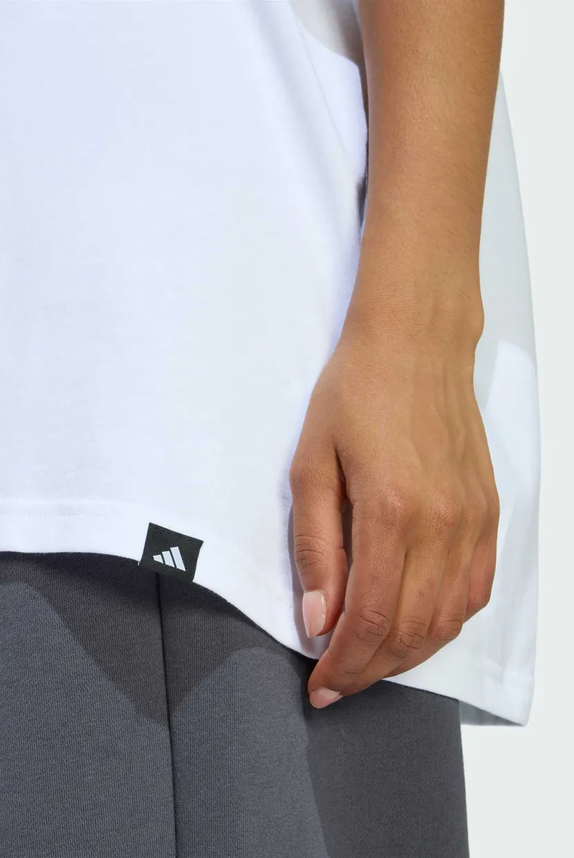 Женская белая футболка SOFT SIDE OVERSIZED GRAPHIC 5