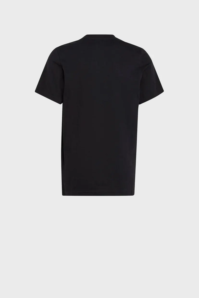 Дитяча чорна футболка Essentials Small Logo Small Cotton 4