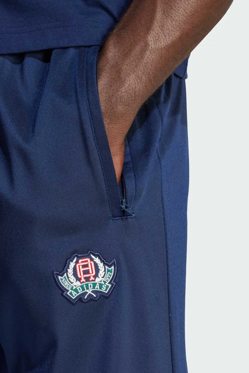 Мужские темно-синие спортивные брюки Varsity Open Hem Loose 4