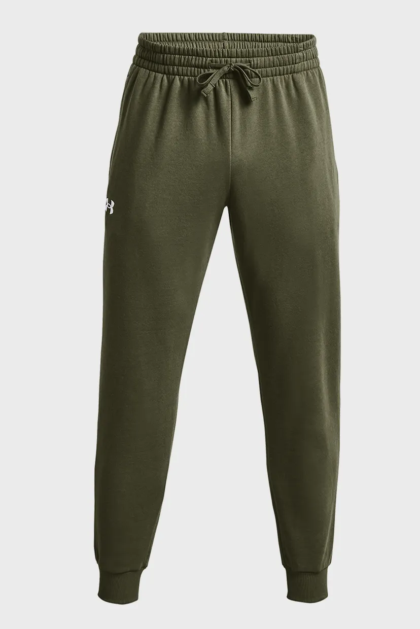 Мужские зеленые спортивные брюки UA Rival Fleece Joggers 5