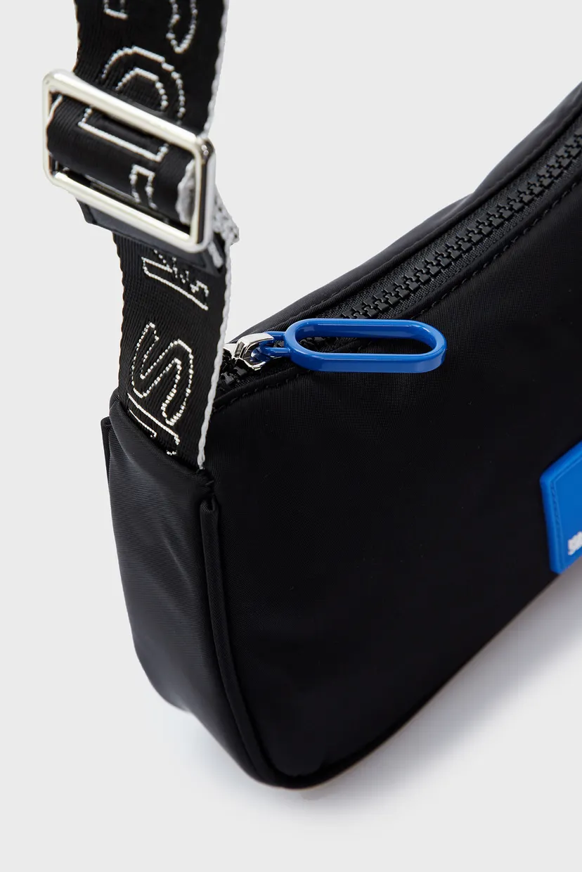 Женская черная сумка URBAN NYLON BAGUETTE 5