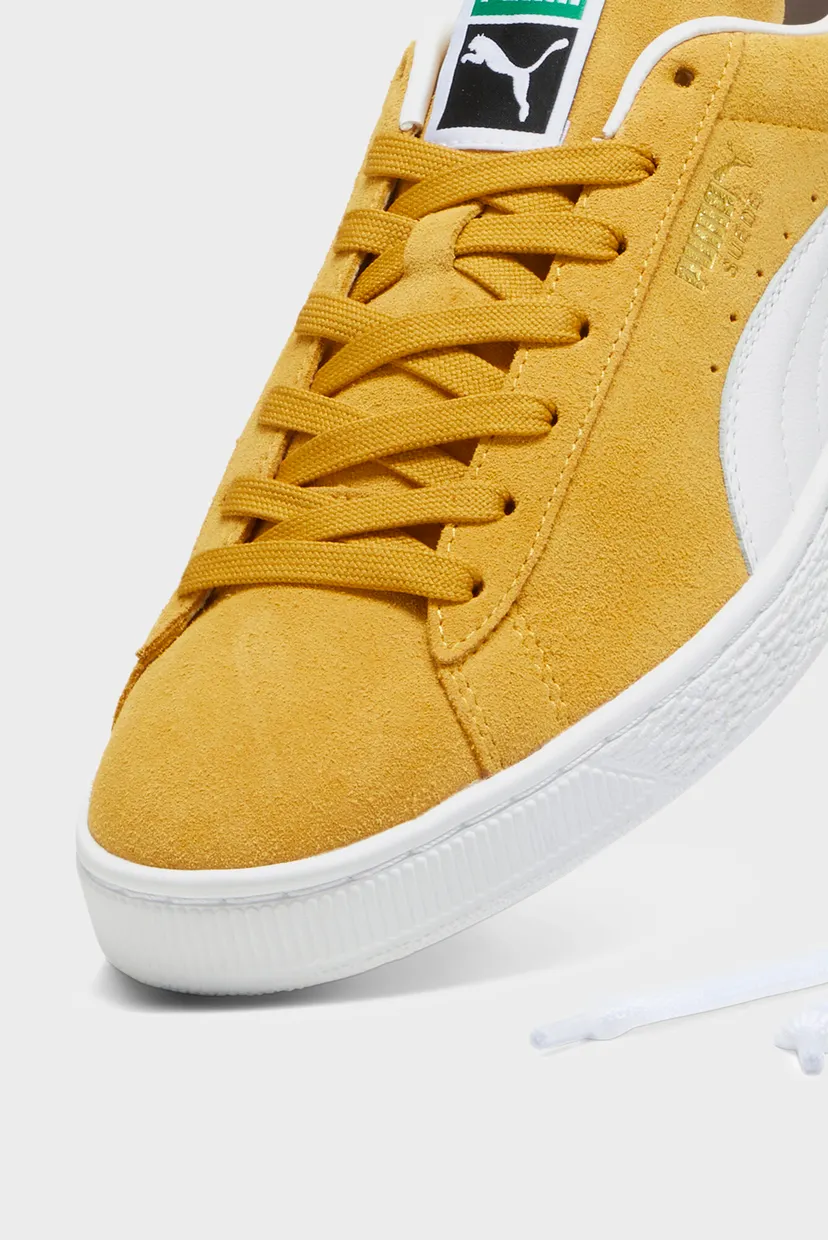 Желтые замшевые сникерсы Suede Classic Sneakers Unisex 6