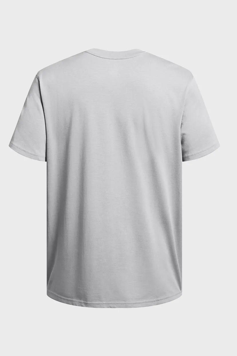 Мужская серая футболка UA HW ARMOUR LABEL SS 5