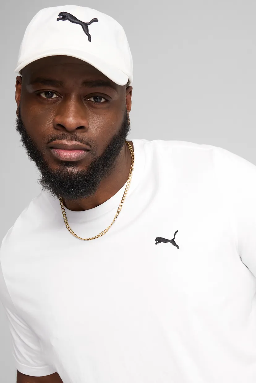 Мужская белая футболка Essentials Small Logo Tee Men 4