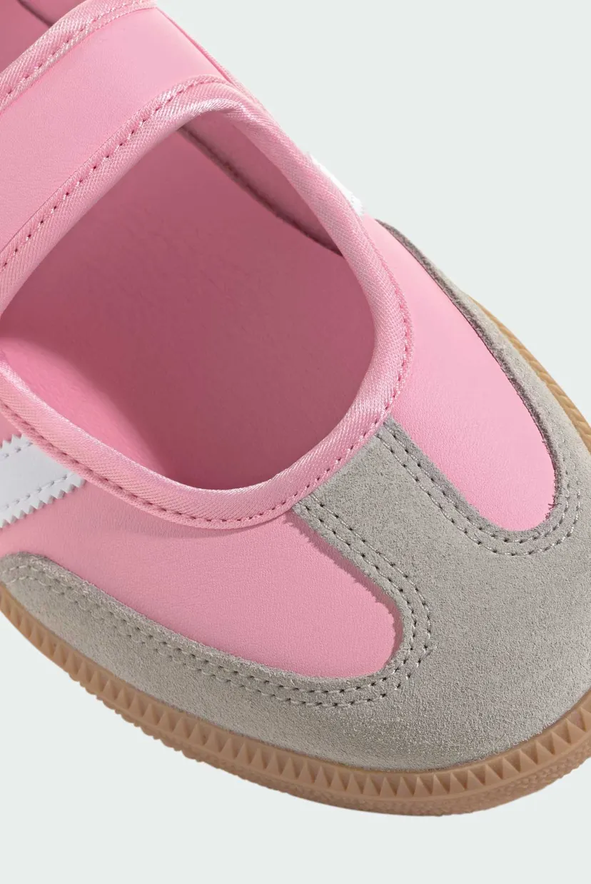 Детские розовые кожаные балетки Samba Jane Kids 7
