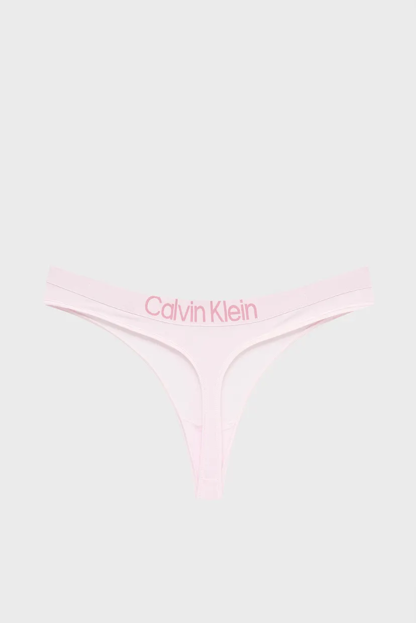 Женские пудровые трусики THONG 8