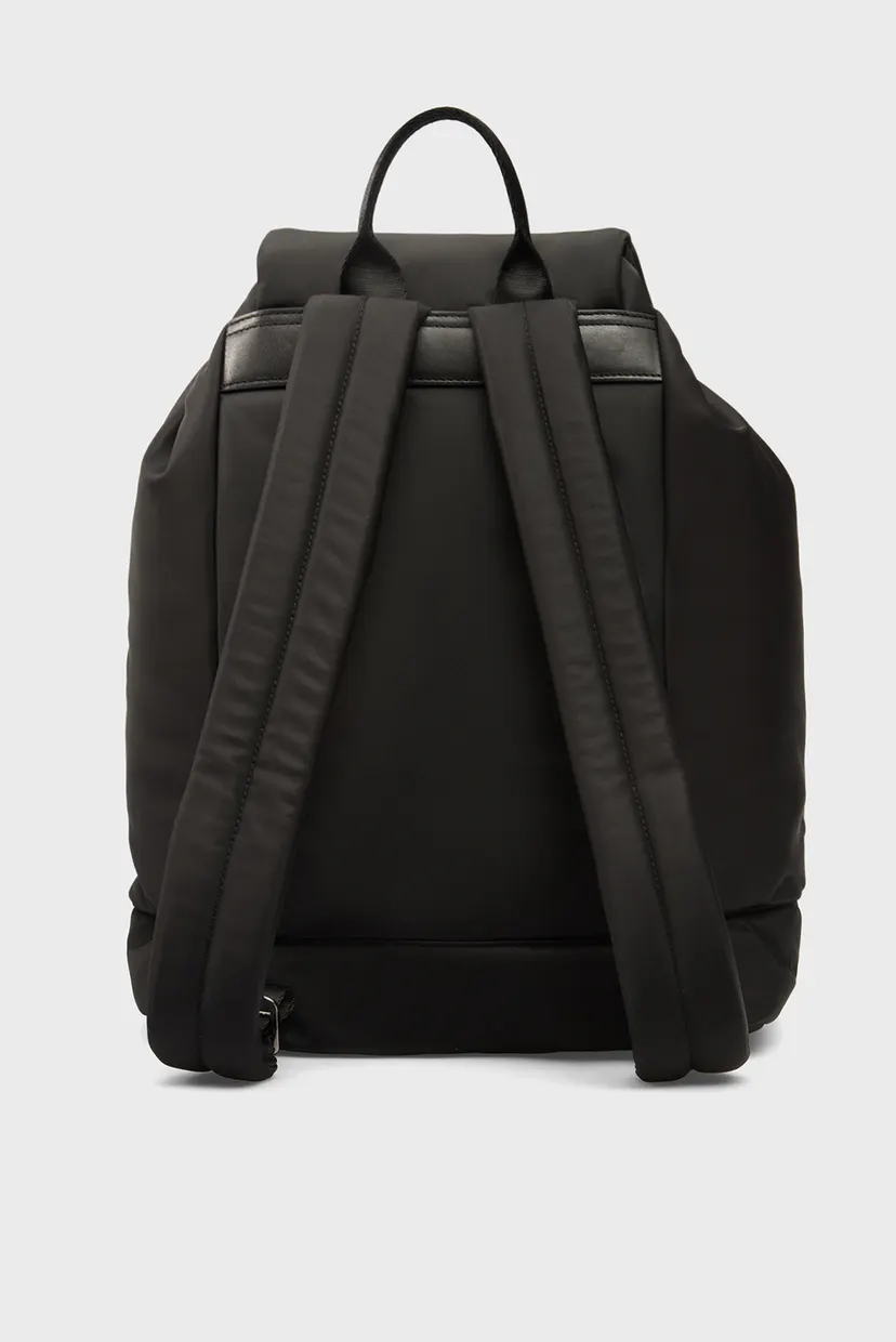 Жіночий чорний рюкзак padded 4