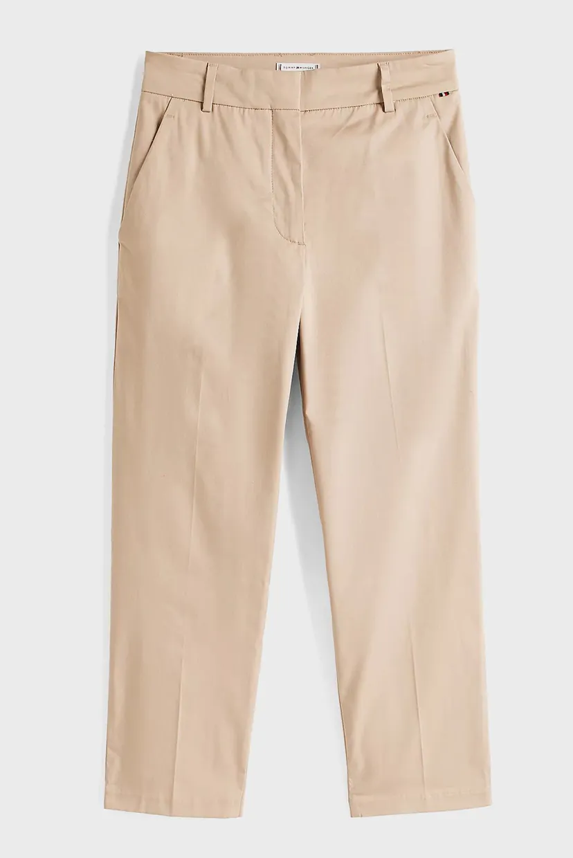 Жіночі бежеві чіноси SLIM STRAIGHT CO CHINO 5