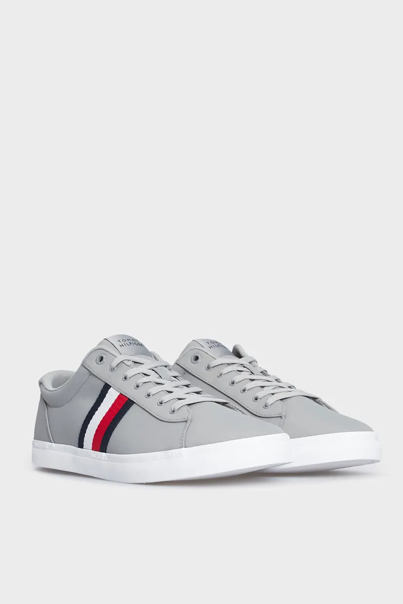 Чоловічі сірі кеди ICONIC VULC STRIPES MESH 3