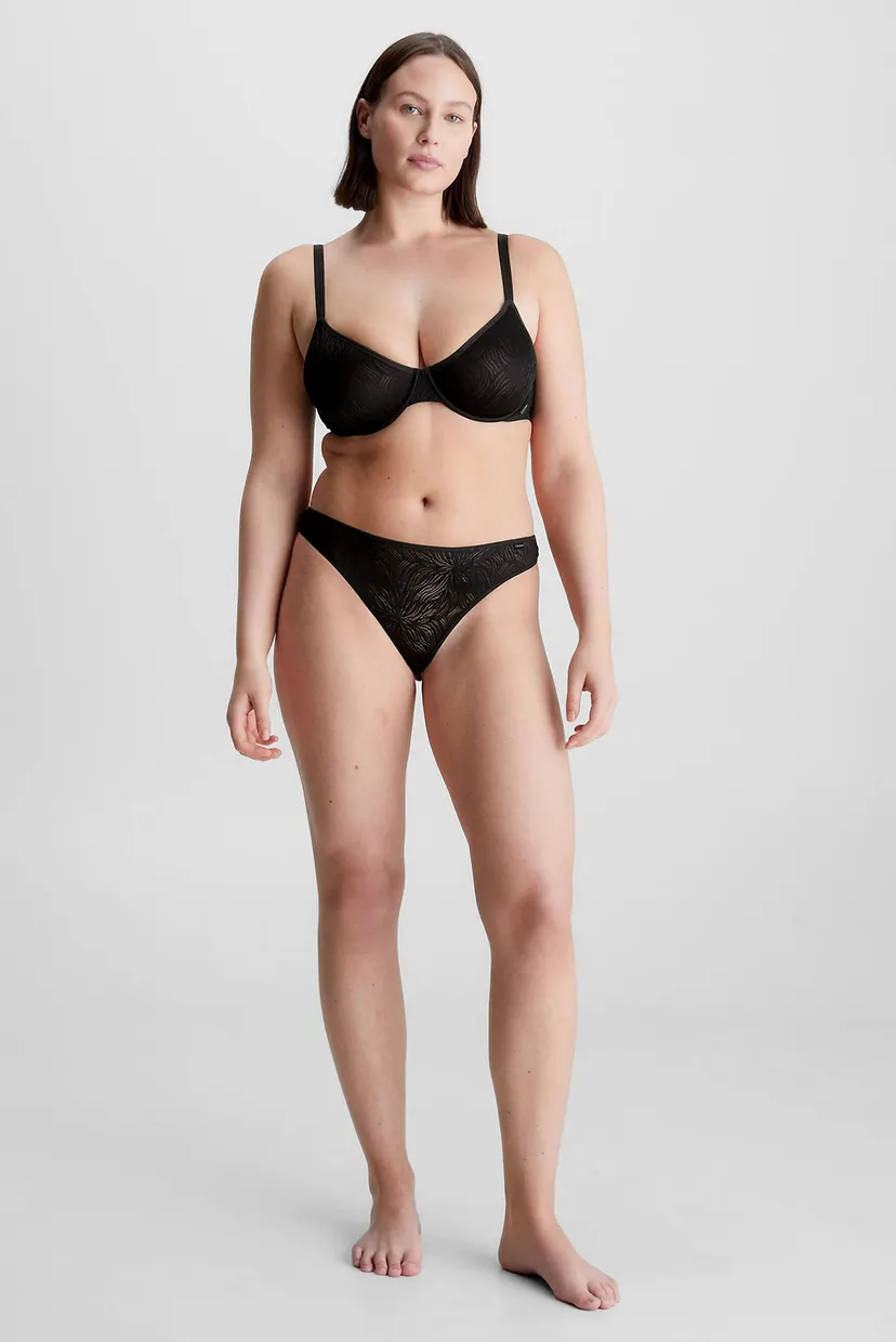 Жіночий чорний бюстгальтер UNLINED DEMI 5