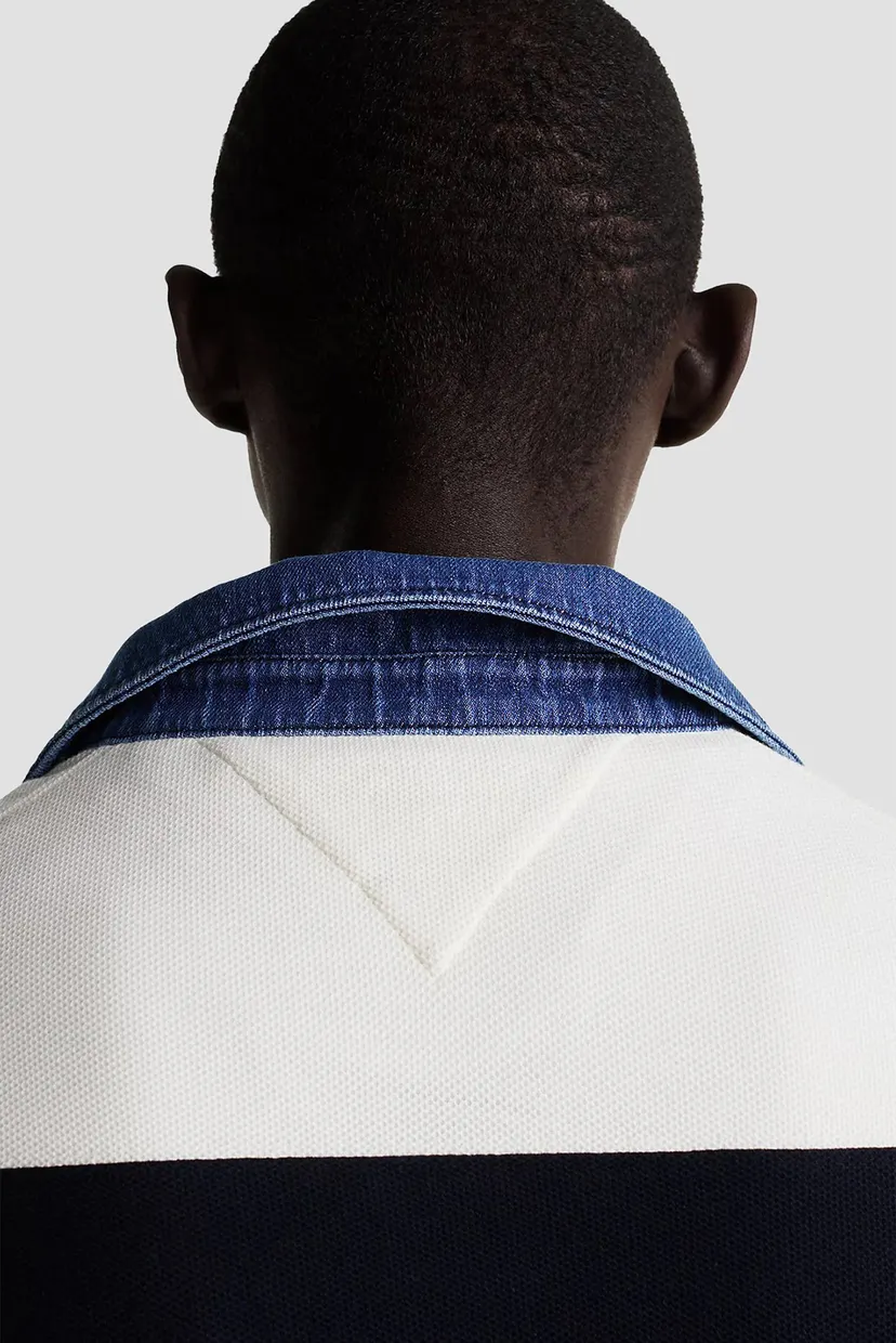 Чоловіче поло у смужку RUGBY STRIPE RELAXED POLO 4