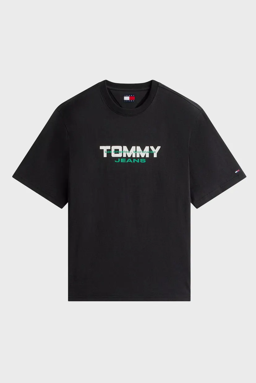 Мужская черная футболка 90S TJ BLOCK 5
