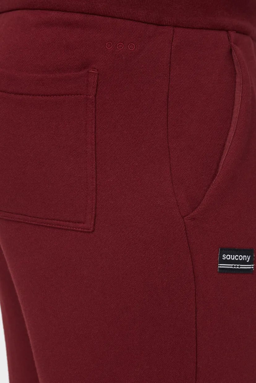 Бордовые спортивные брюки RECOVERY SWEATPANT (унисекс) 4