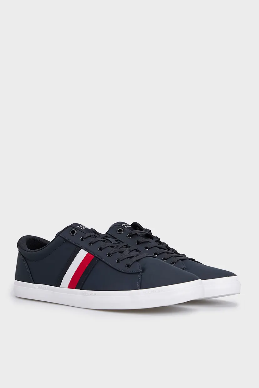 Мужские темно-синие кеды ICONIC VULC STRIPES MESH 3