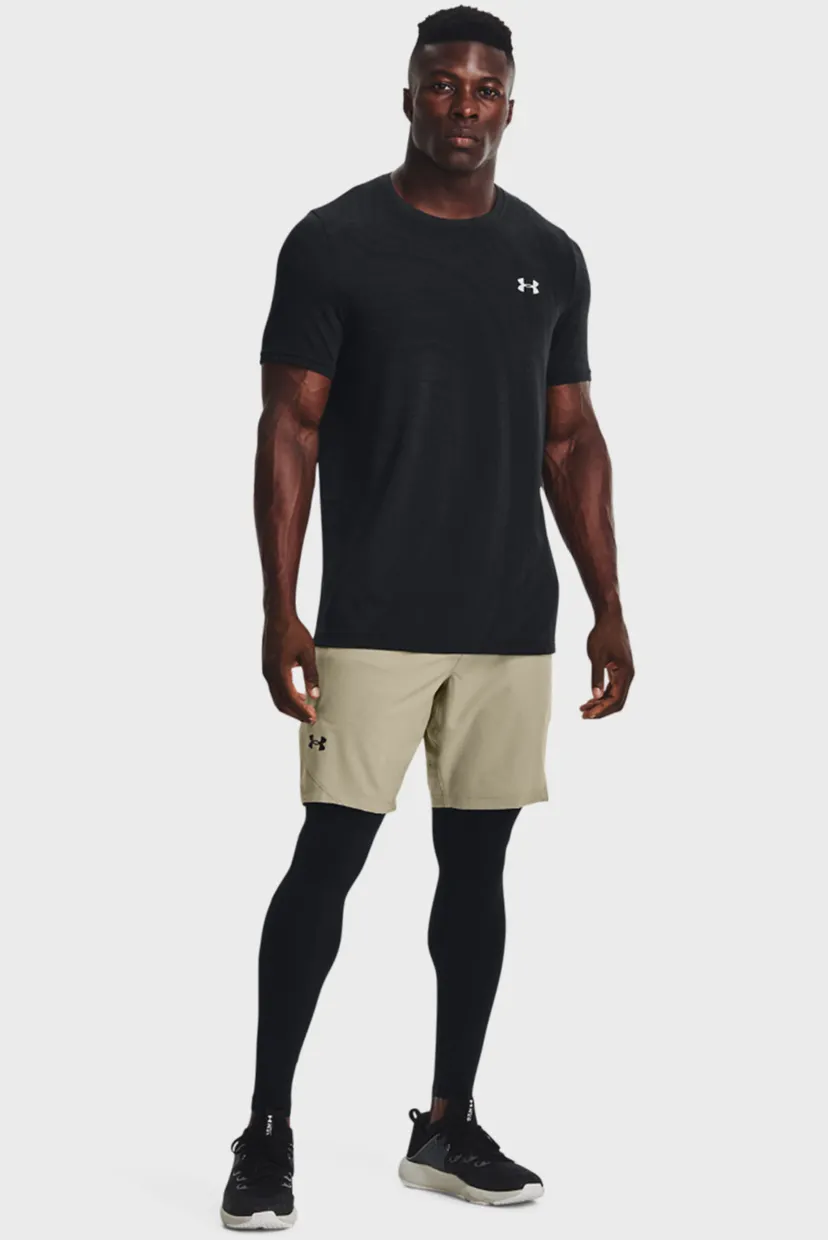 Чоловічі чорні тайтси UA SmartForm Rush Legging 4