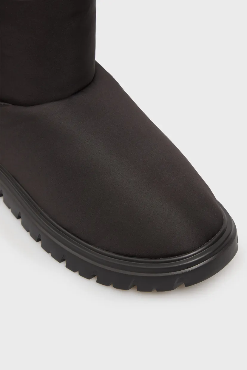 Жіночі чорні дутики SNOW BOOT 4
