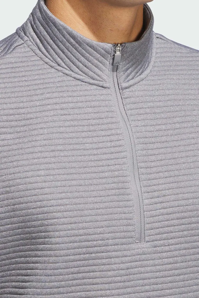 Чоловіча сіра спортивна кофта  Ultimate365 Dwr Textured Quarter Zip 4