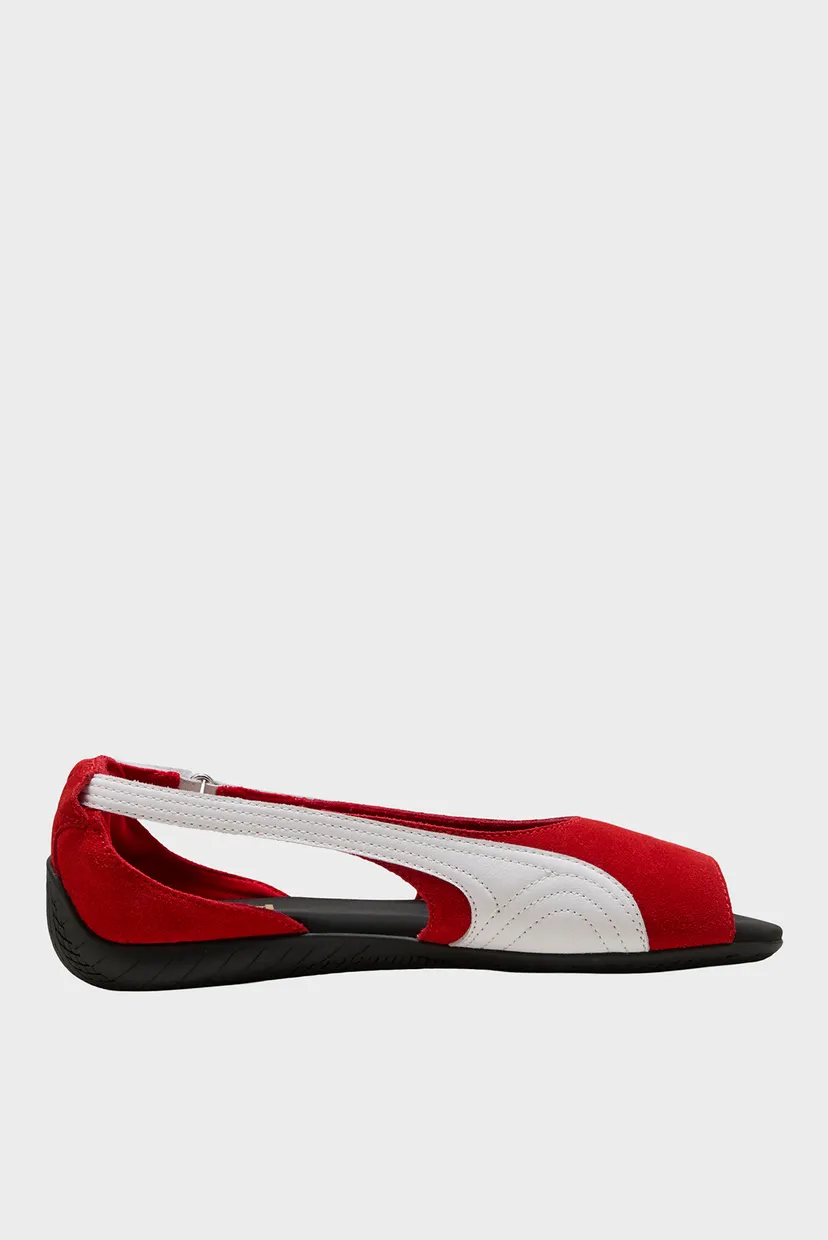 Женские красные балетки Speedcat Sandals Women PUMA 404839_02 — MD