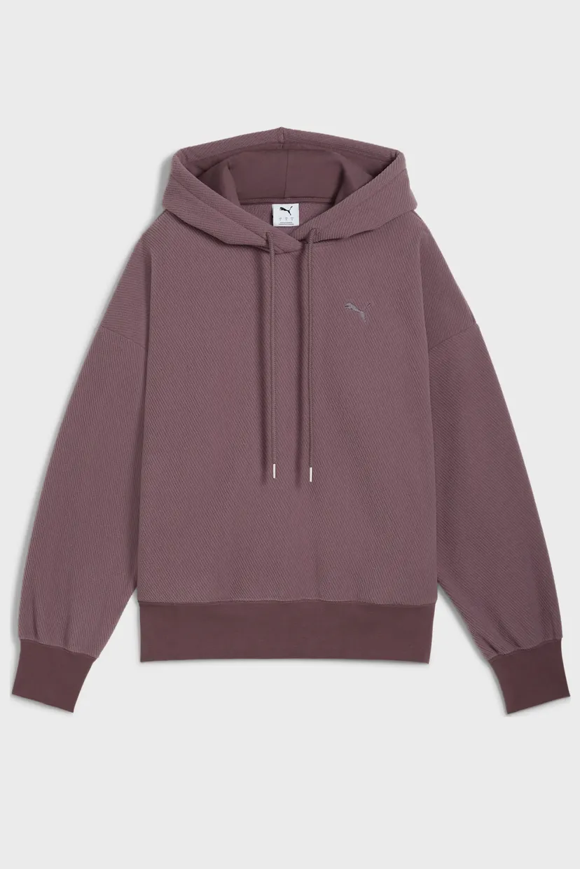 Женское бордовое худи HER Oversized Winterized Hoodie Women 4