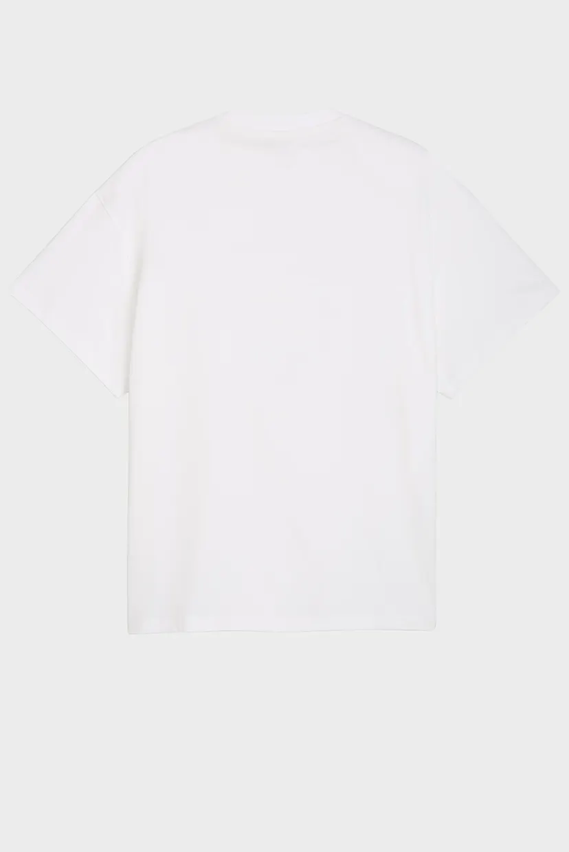 Мужская белая футболка ATW Dylan Oversized Basketball Tee Men 5