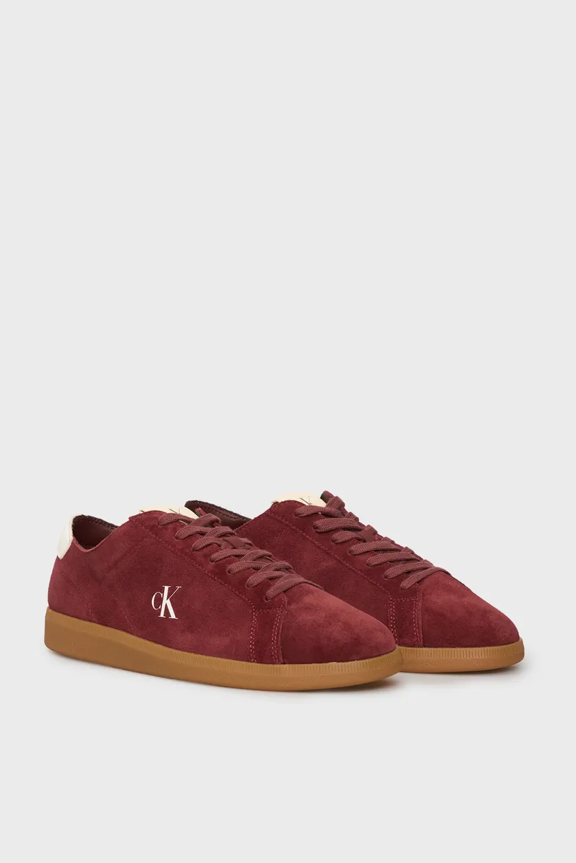Чоловічі бордові замшеві снікерси LOW PROFILE CUPSOLE 3