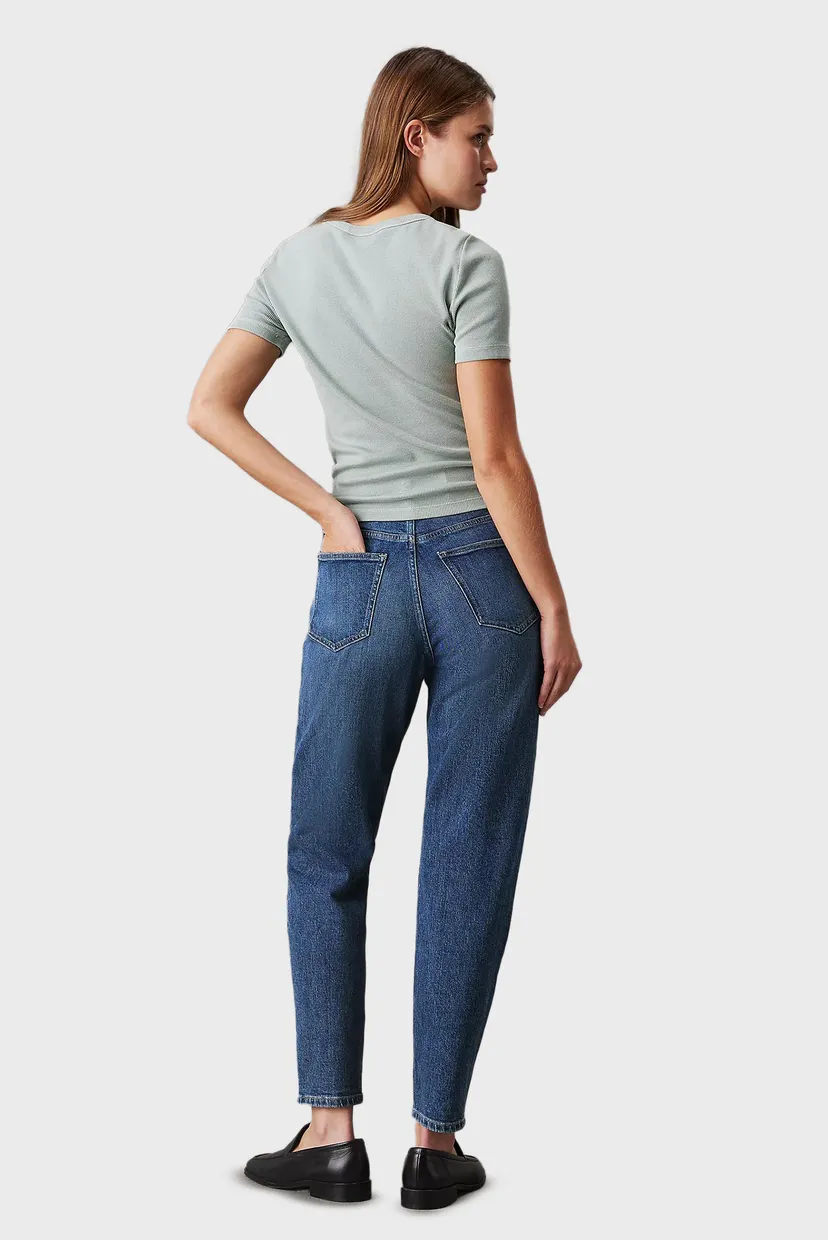 Жіночі сині джинси MOM JEAN 3