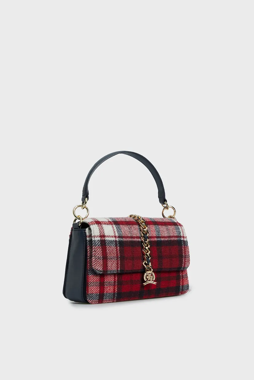 Жіноча шкіряна сумка LUXE LEATHER CROSSOVER CHECK 3