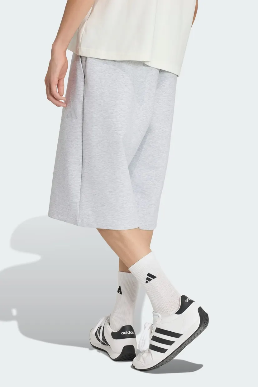 Мужские серые шорты SOFT LUX LONG 3