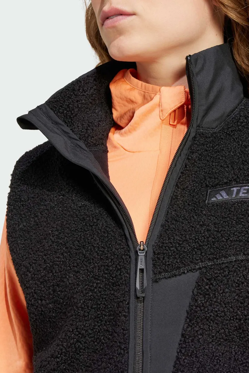 Жіночий чорний жилет Terrex Xploric High Pile Fleece 4