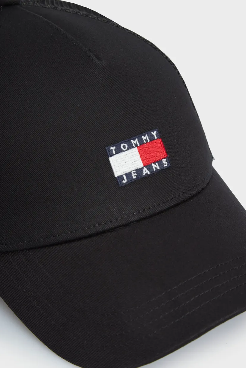 Чоловіча чорна кепка TJM HERITAGE TRUCKER 4