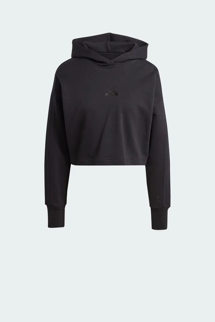 Жіноче чорне худі ALL SZN French Terry 3-Stripes 6