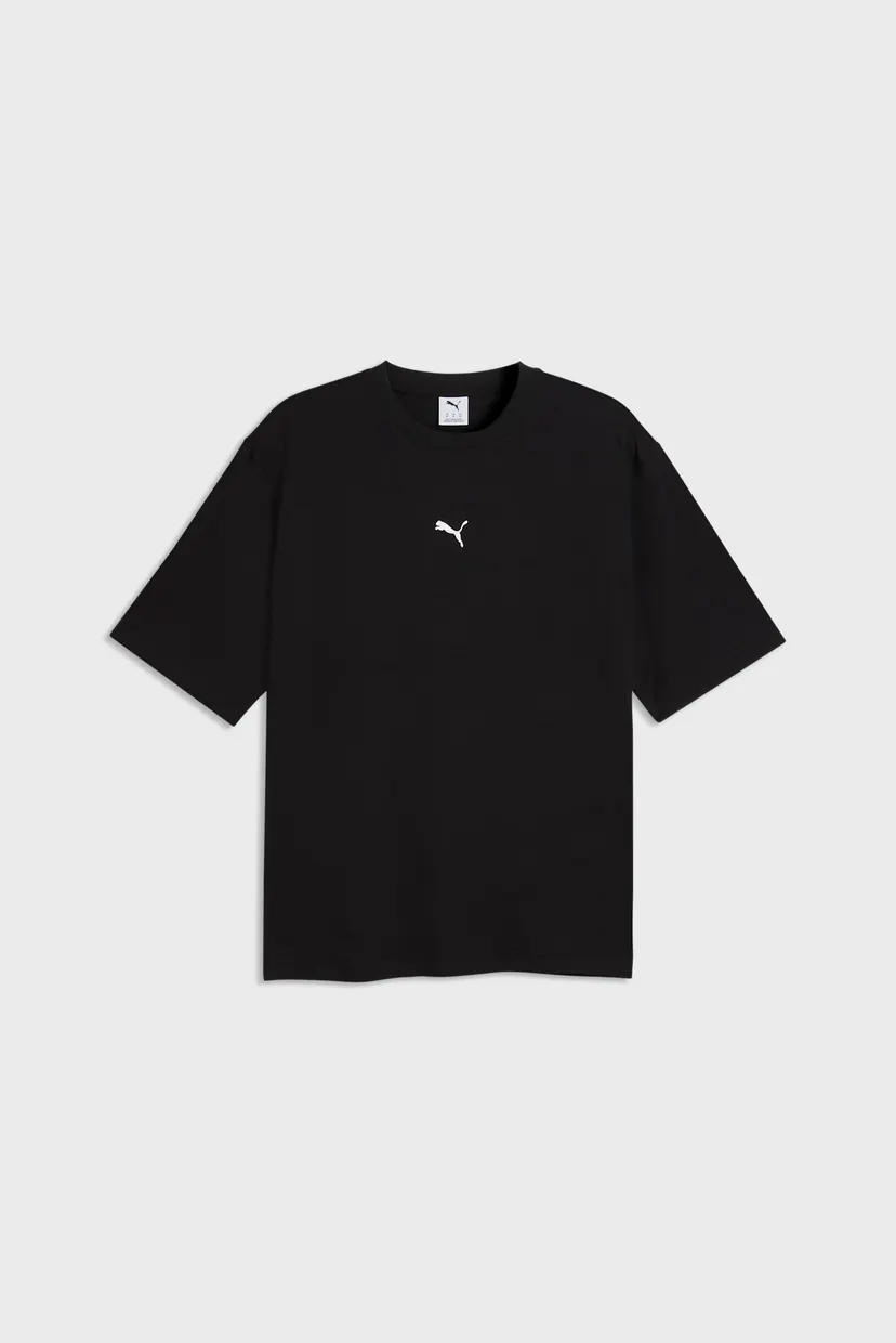 Чоловіча чорна футболка Run Culture Collective Boxy Graphic Tee Men 4