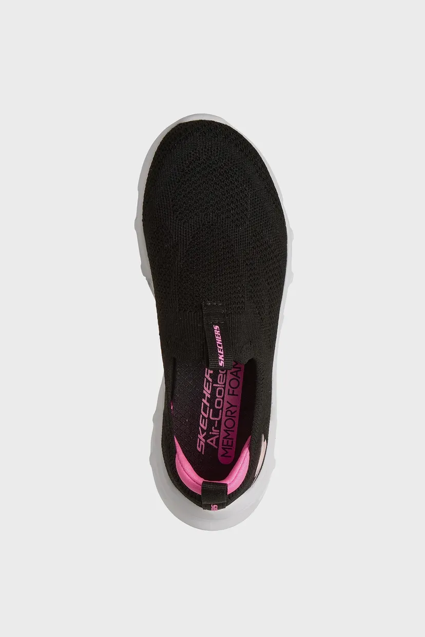 Детские черные слипоны GLIDE-STEP HEXA 3