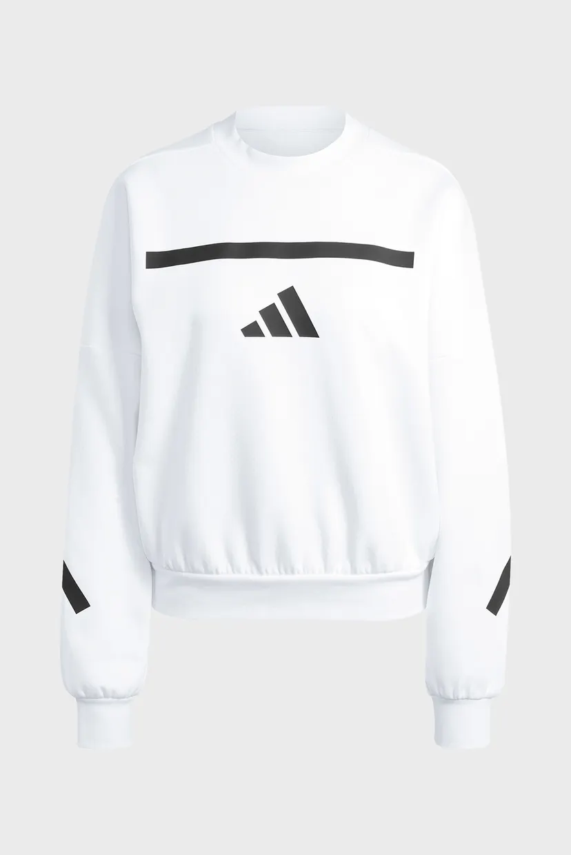Женский белый свитшот adidas Z.N.E. 7