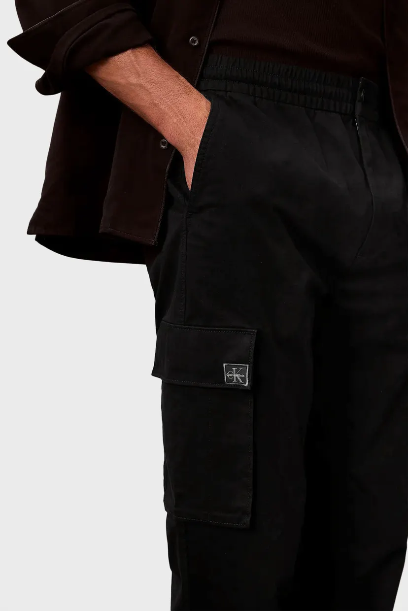 Чоловічі чорні карго SKINNY COMFORT 4
