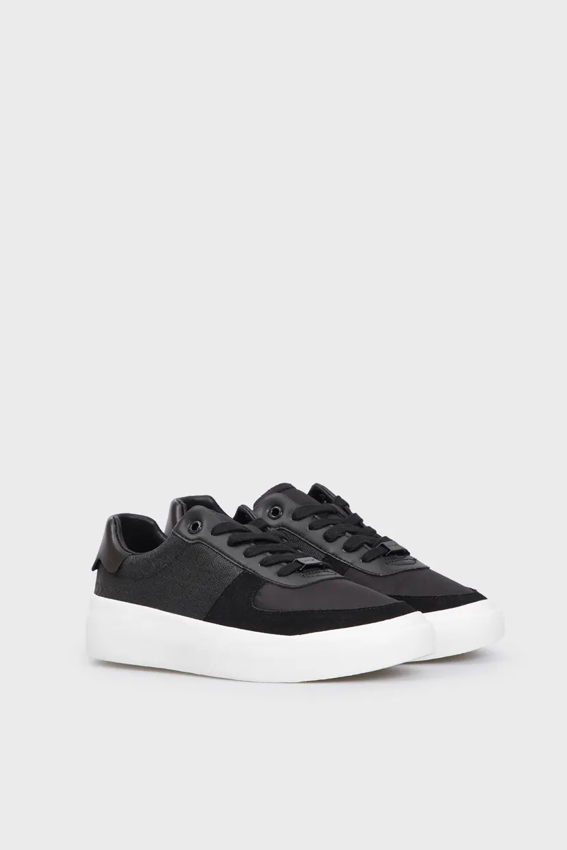 Женские черные сникерсы VULC LACE UP - MONO 3