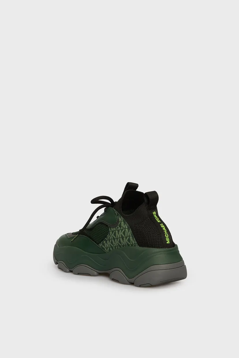 Мужские зеленые кроссовки ATLAS KNIT TRAINER 5