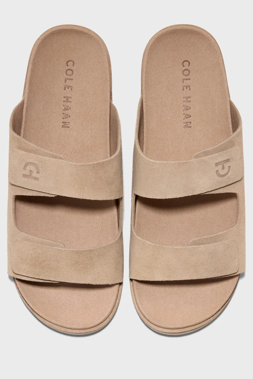 Мужские бежевые замшевые слайдеры Modern Classics Resort Sandal 4