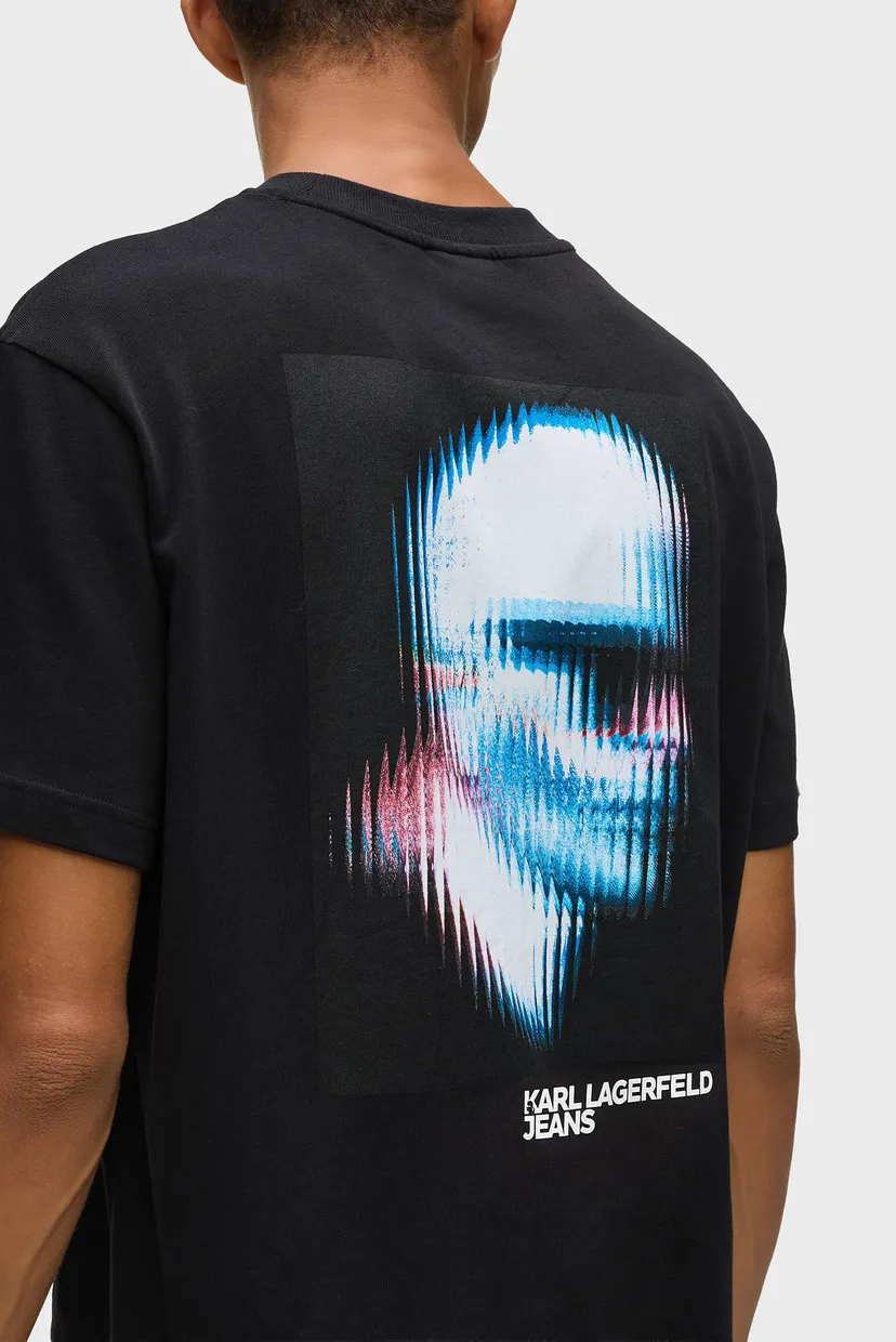 Чоловіча чорна футболка KARL TEE 3