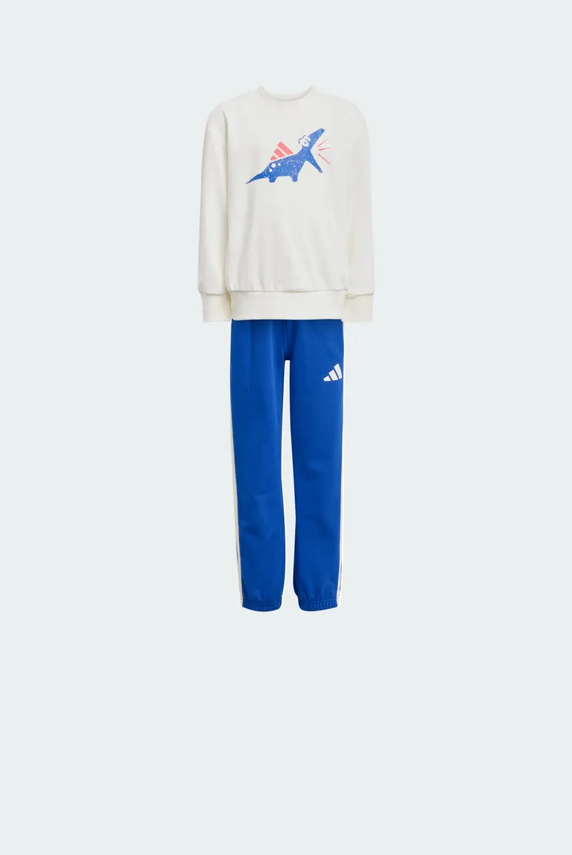 Дитячий спортивний костюм (світшот, штани) Seasonal Essentials Adiraptor Fleece Little Kids 8