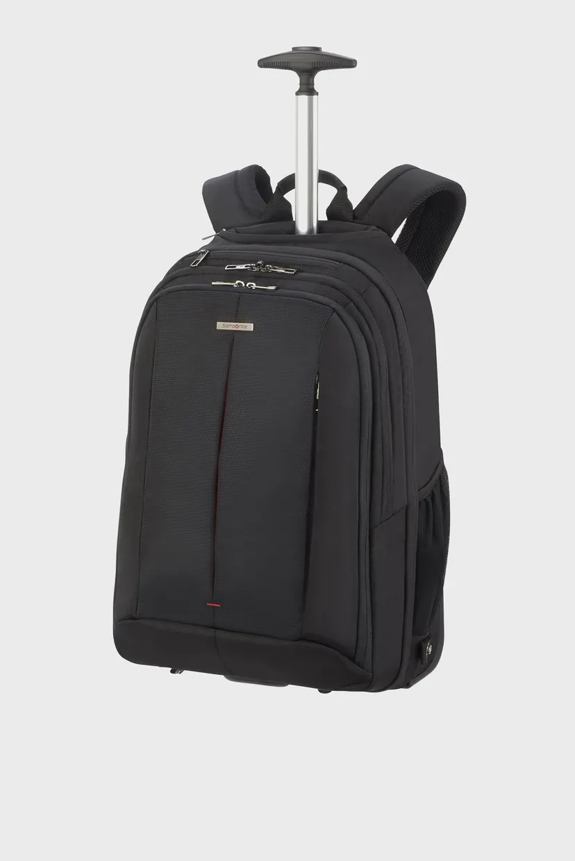 Черный рюкзак для ноутбука на колесах GUARDIT 2.0 BLACK 3