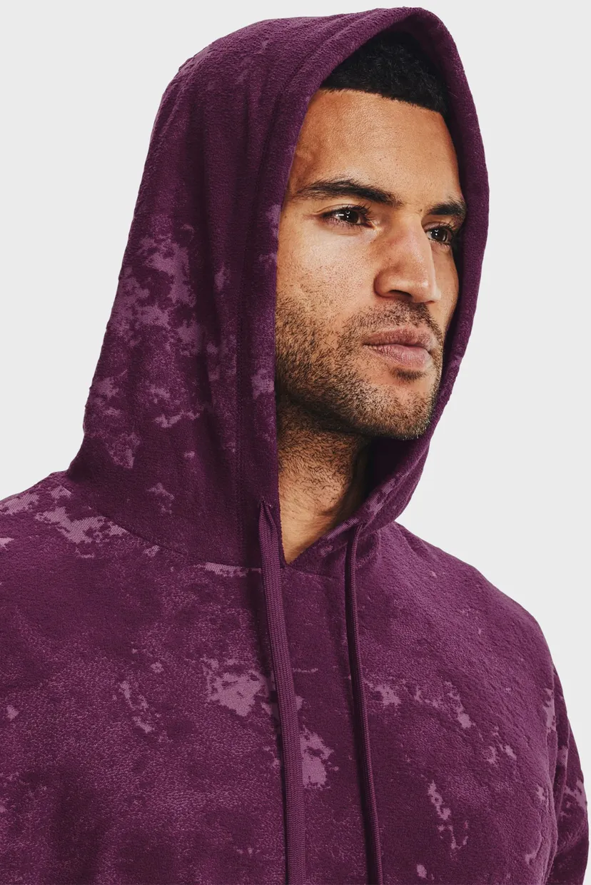 Чоловіче фіолетове худі UA Journey Terry Hoodie 4
