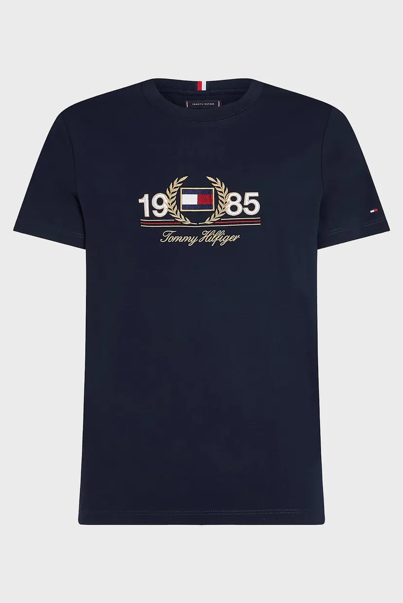 Чоловіча темно-синя футболка ICON LAUREL TEE 5